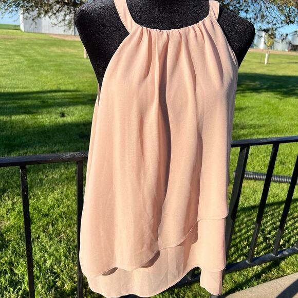 Norah women’s L halter top, tank top, sheer - Picture 1 of 9
